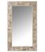 Miroir rectangulaire bois recyclé blanc délavé Leroy L 150 cm - Photo n°1