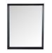 Miroir rectangulaire verre et bois noir Narsh - Lot de 2 - Photo n°1