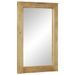 Miroir salle de bain marron 50x70x3cm bois de manguier - Photo n°1