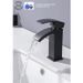 Mitigeur pour vasque et lavabo - Mécanique - Noir mat - OCEANIC - En cascade - Photo n°2