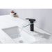Mitigeur pour vasque et lavabo - Mécanique - OCEANIC - Noir mat - En cascade - En laiton et verre - Photo n°5