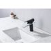 Mitigeur pour vasque et lavabo - Mécanique - OCEANIC - Noir mat - En cascade - En laiton et verre - Photo n°6
