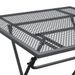 Mobilier à dîner de jardin 3 pcs Maille Métal Anthracite 2 - Photo n°7