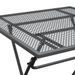 Mobilier à dîner de jardin 5 pcs Maille Métal Anthracite - Photo n°7