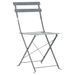 Mobilier de bistro 3 pcs Acier Gris - Photo n°6