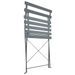 Mobilier de bistro 3 pcs Acier Gris - Photo n°7