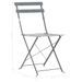 Mobilier de bistro 3 pcs Acier Gris - Photo n°10