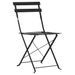 Mobilier de bistro 3 pcs Acier Noir - Photo n°6