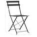 Mobilier de bistro 3 pcs Acier Noir - Photo n°10