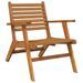 Mobilier de bistro 3 pcs Bois d'acacia solide - Photo n°7