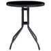 Mobilier de bistro 3 pcs Noir et anthracite - Photo n°3