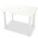 Mobilier de bistro 3 pcs Plastique Blanc 2 - Photo n°3