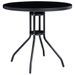 Mobilier de bistro 5 pcs Noir et anthracite 2 - Photo n°2