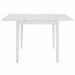 Mobilier de salle à manger 3 pcs MDF Blanc 2 - Photo n°4