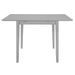 Mobilier de salle à manger 3 pcs MDF Gris - Photo n°4