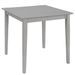 Mobilier de salle à manger 3 pcs MDF Gris - Photo n°5