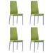 Mobilier de salle à manger 5 pcs Vert - Photo n°6