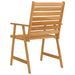 Mobilier de salle à manger de jardin 7 pcs Bois d'acacia solide 7 - Photo n°7