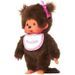 Monchhichi Bavoir Rose 20 cms - Photo n°1