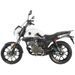 Moto 125cc homologuée 2 personnes Kiden KD125-G blanc - Photo n°3
