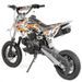 Moto cross 110cc Sport 14/12 semi automatique 4 temps kick orange - Photo n°9