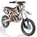 Moto cross 50cc Racing 14/12 3.5cv automatique Kick starter orange - Photo n°2
