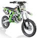 Moto cross 50cc Racing 14/12 3.5cv automatique Kick starter vert - Photo n°2