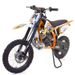Moto cross 50cc Racing 14/12 9cv automatique Kick starter orange - Photo n°2