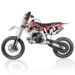 Moto cross 50cc Racing 14/12 9cv automatique Kick starter rouge - Photo n°1