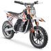 Moto cross électrique 500W MX blanc et orange - Photo n°2