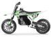 Moto cross électrique 500W MX blanc et vert - Photo n°1