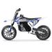 Moto cross électrique 500W MX noir et bleu - Photo n°2