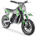 Moto cross électrique 500W MX noir et vert - Photo n°1