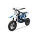 Moto cross électrique 800W brushless 48V 12/10 NRG turbo bleu - Photo n°3