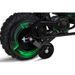 Moto cross électrique avec roues stabilisatrices Flee 300W vert - Photo n°6