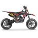 Moto cross enfant 50cc MX Storm rouge - Photo n°3