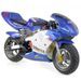 Moto de course Electrique GP 350W Bleu - Photo n°1