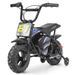 Moto électrique enfant avec petites roues 250W 24V Bleu Strike - Photo n°1
