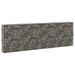 Mur en gabion avec couvercles Acier galvanisé 300x30x100 cm - Photo n°1