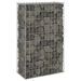 Mur en gabion avec couvercles Acier galvanisé 60x30x100 cm - Photo n°1