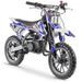Moto cross pocket 50cc 2 Temps 10/10 bleu - Photo n°1