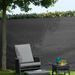 Nature Brise-vue de jardin PE 1,2 x 5 m Anthracite - Photo n°3