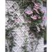 Nature Palissade de jardin 50 x 150 cm PVC Blanc - Photo n°2