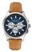 Nautica Nct 17 - City - Casual Leisure A16695g - Br Slv Case - Navy Dial - Chronograph - Tan Pu Leather Strap - 44 Mm - Photo n°1