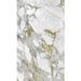 NAZAR Tapis de salon Marble - 120 x 170 cm - Or - Photo n°1