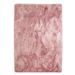 NEO YOGA Tapis de salon ou chambre - Microfibre extra doux - 160x230 cm - Rose - Photo n°1