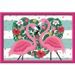 Numéro d'art - grand format - Flamingos amoureux - Ravensburger - Kit complet de Peinture au numéro - Des 9 ans - Photo n°2