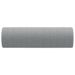 Oreillers décoratifs 2 pcs Gris clair Ø15x50 cm Tissu - Photo n°4