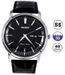 Orient Classic Day Date - S/s Case - Black Dial - Black Leather Strap - 40mm FUG1R002B6 - Photo n°1