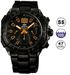 Orient - Enterprise Collection - Chrono- Pvd All Black - Orange Index - 100mt - 45mm FTV00006B0 - Photo n°1